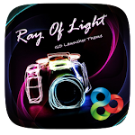 Ray of light GO Launcher Theme