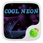 Cool Neon GO Keyboard Theme
