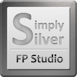 SimplySilver GO Launcher Theme
