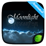 Moonlight GO Keyboard Animated Theme