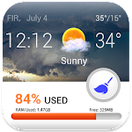 App Cleaner+Daily Forecast Wid
