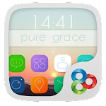 Pure Grace GO Launcher Theme
