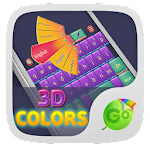 3D Colors GO Keyboard Theme