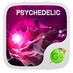 Psychedelic GO Keyboard Theme