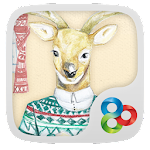 Reindeer - GO Launcher Theme