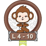Yoga Monkey Free Fitness L4-10