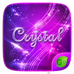 Crystal GO Keyboard Theme
