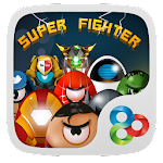 SuperFighter GO Launcher Theme