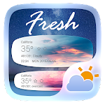 Fresh GO Weather Widget Theme