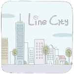 Line City GO Launcher Theme