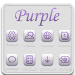 Purple GO LauncherEX Theme