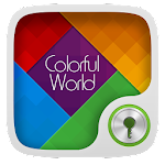 Colorful world GO Locker Theme
