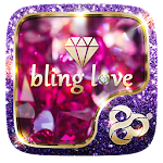 Bling Love GO Launcher Theme