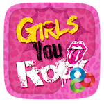 Girls Rock GO Launcher Theme