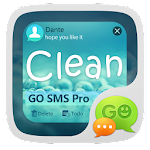 (FREE) GO SMS PRO CLEAN THEME