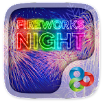 Fireworks Night GO Launcher Theme