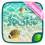 Seaside Animated Go Keyboard Theme