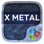 X Metal GO Launcher Theme