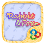 Rabbit And Fox GOLauncherTheme