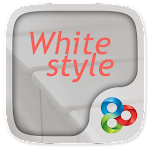 White Style GO Launcher Theme