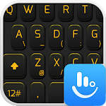 TouchPal Emoji Black & Yellow
