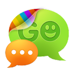 GO SMS Pro New Year - Orange