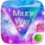 Milky Way GO Keyboard Theme