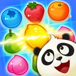 Panda Juice - matching 3 fruit land puzzle adventure