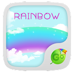 Rainbow GO Keyboard Theme