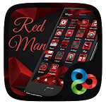 Red Man Go Launcher Theme