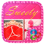 Sweety Pink GO Launcher Theme