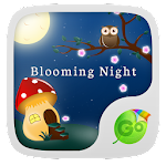 Blooming Night Keyboard Theme