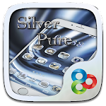 Silver Pure Go Launcher Theme