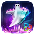 Ghost Fire GO Launcher Theme