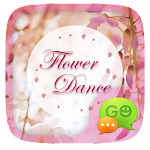 GO SMS FLOWER DANCE THEME