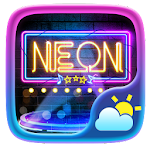 Neon GO Weather Widget Theme