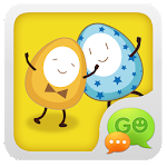 GO SMS Pro Happy Eggs  ThemeEX