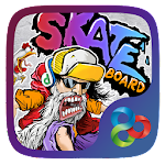 Skate GO Launcher Theme