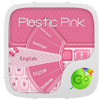 Plastic Pink GO Keyboard Theme