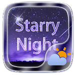 Starry Night GO Weather Widget