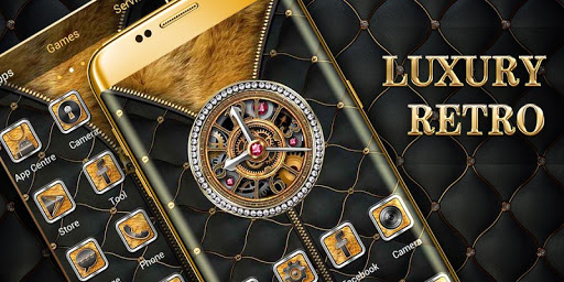 Luxury Retro GO Launcher Theme