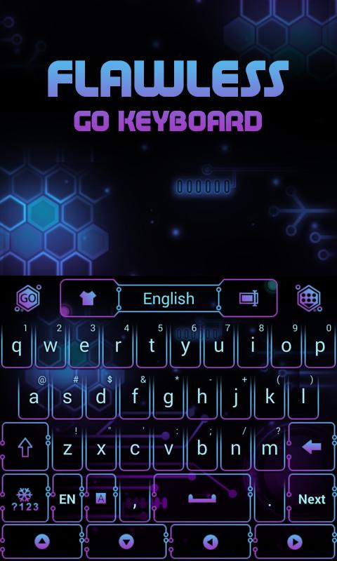 Flawless GO Keyboard Theme