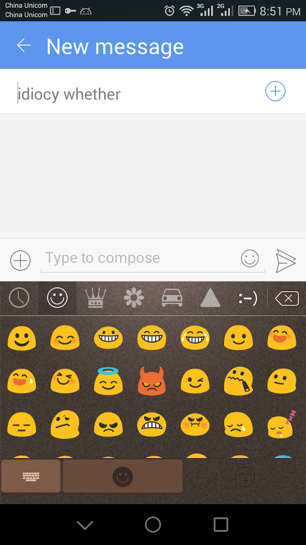 Coffee Theme-Emoji Keyboard
