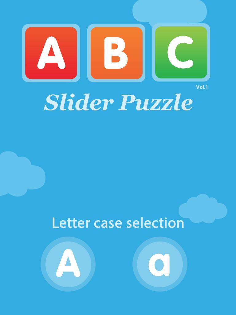 ABC Slider Puzzle Game