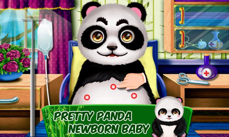 Pretty Panda Newborn Baby