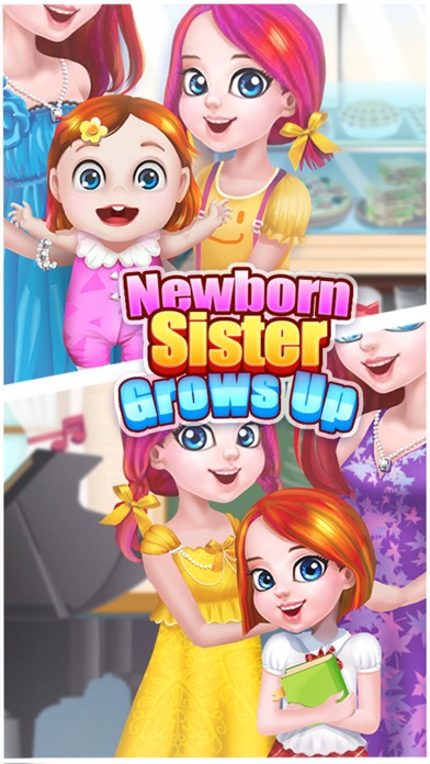 Newborn Sister Grow Up - Girls Game