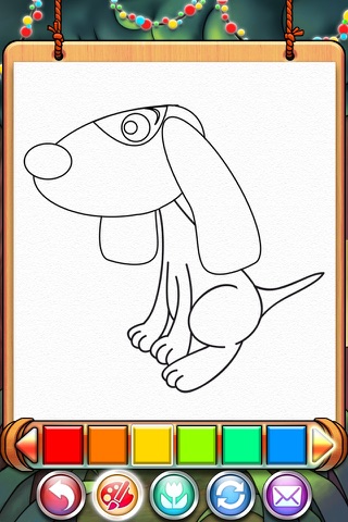 Coloring Book Pet-Coloring game