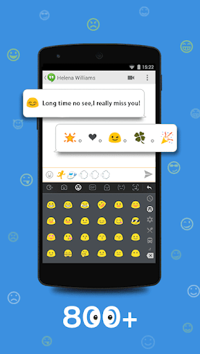 TouchPal Emoji - Color Smiley