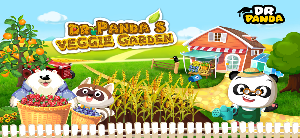 Dr. Panda Veggie Garden