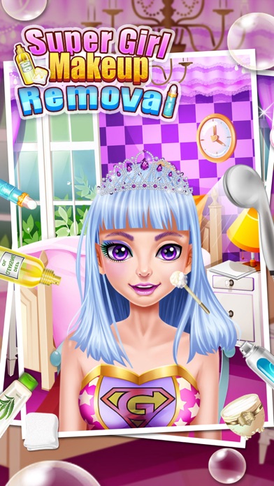 Super Girl Makeup Removal - Free Fun Games